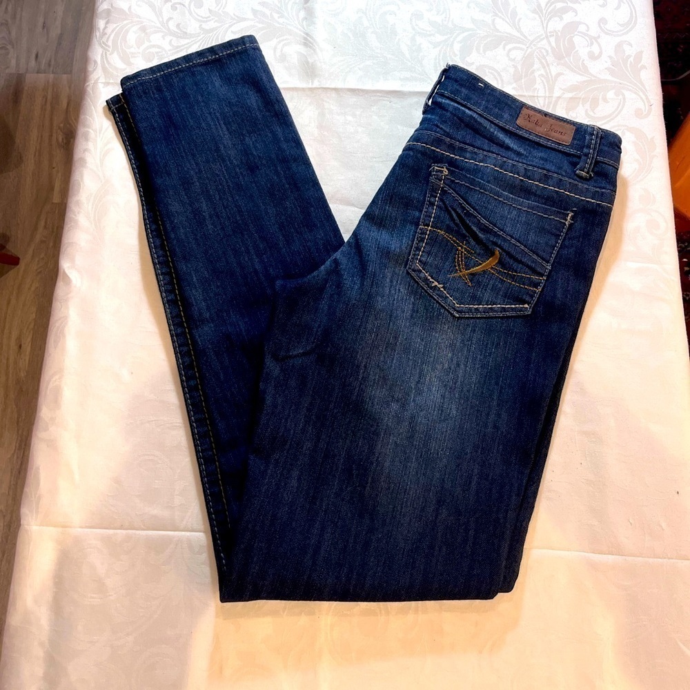 Women’s Kaba Dark Wash Slim Straight Leg Jeans Size 11